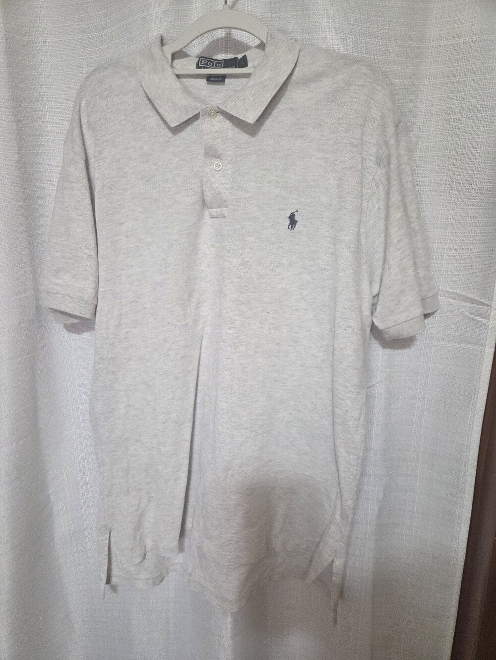 Polo Ralph Lauren Light Gray Short Sleeve Polo Shirt